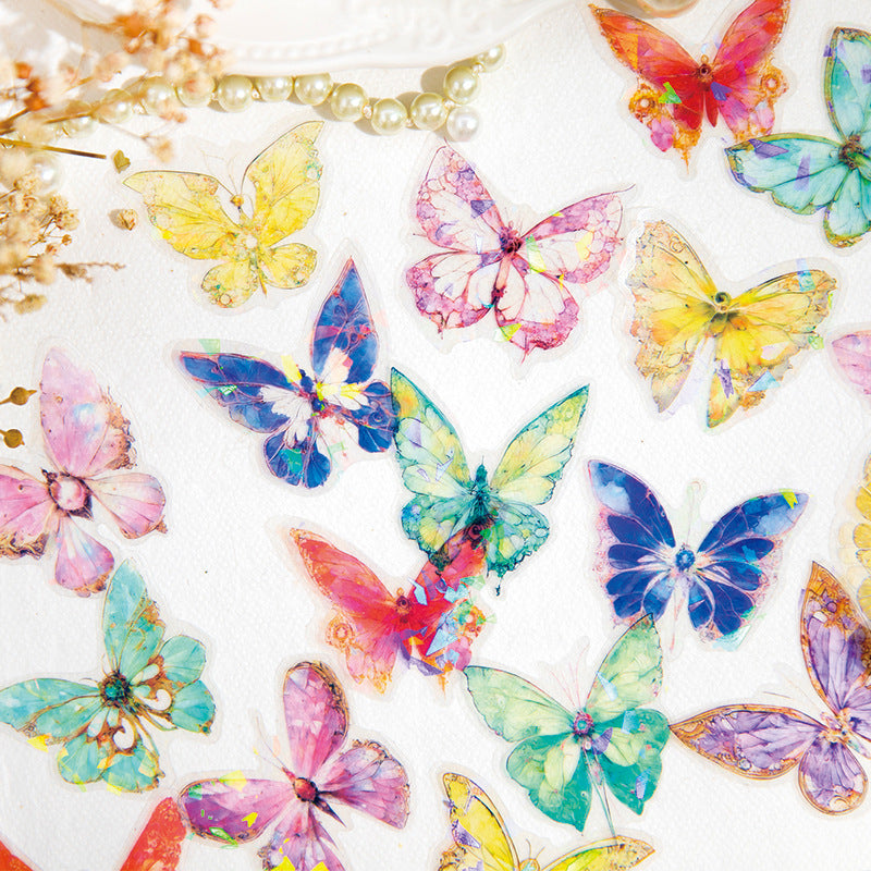 20PCS Butterfly Stickers  HJHD