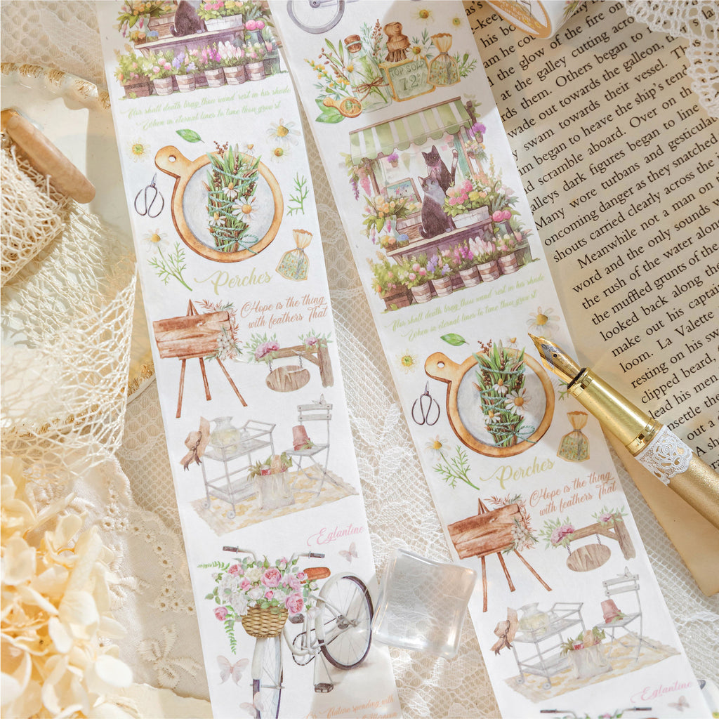 1 Roll Flowers Shop Washi Tape XDHD