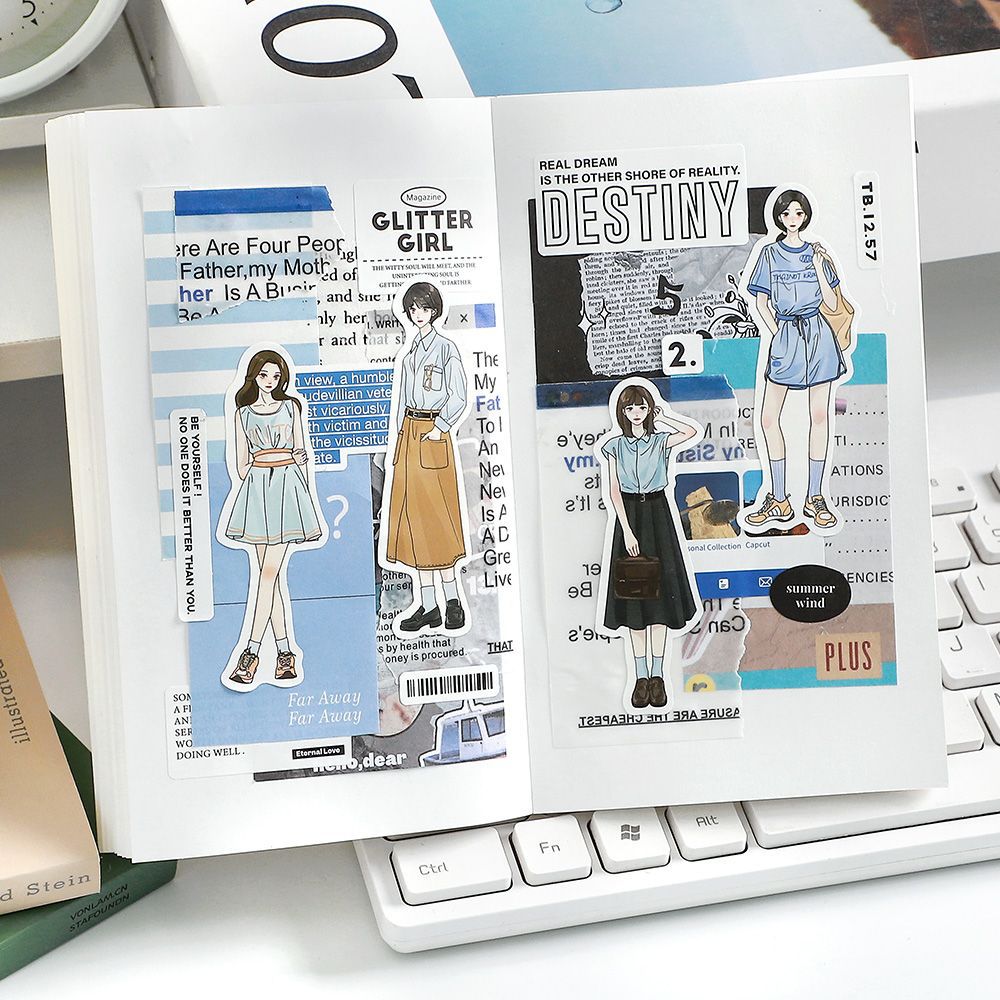 2 Sheets People Stickers RJMH
