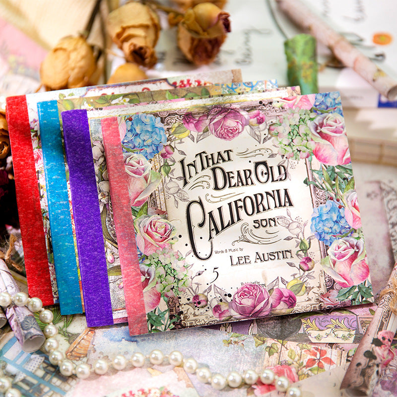 30 sheets Garden Scrapbook Paper LMZY