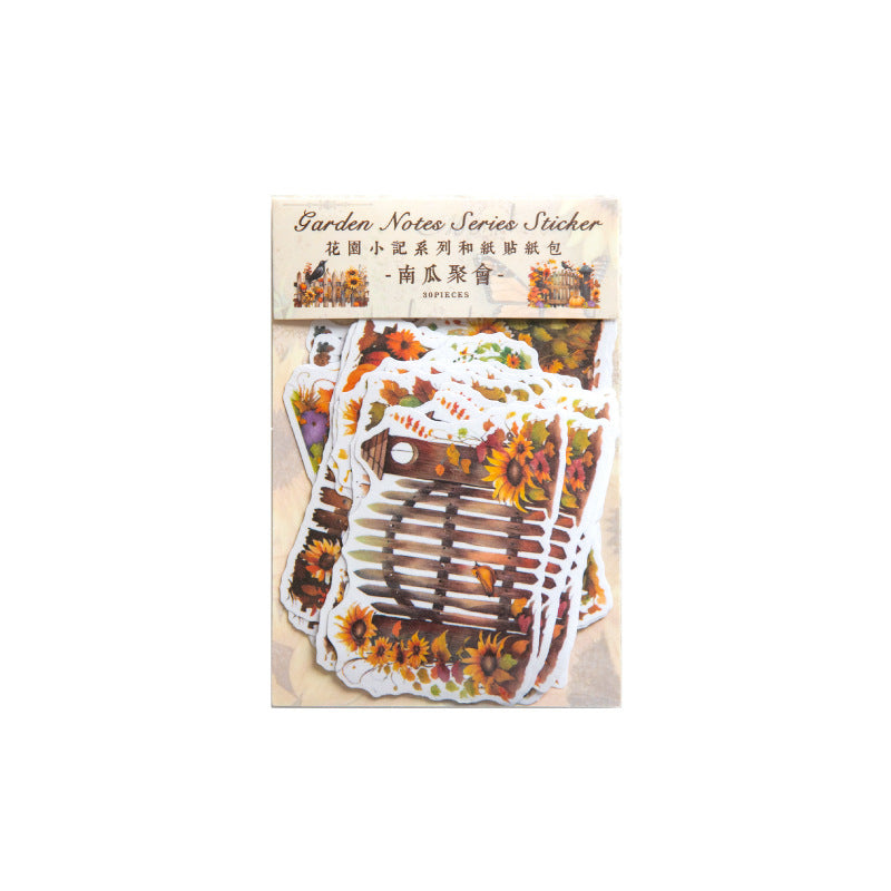 30pcs Garden Washi Stickes HYXJ