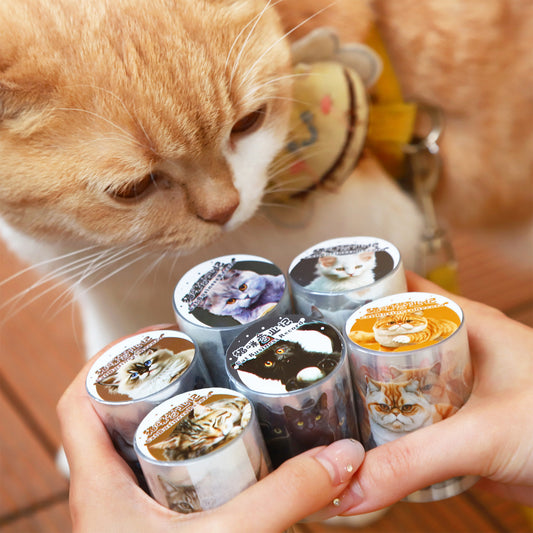 1 Roll Cat Stickers Tape MMYYT