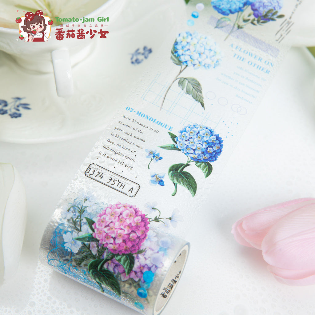 1 Roll Flower PET Tape YHHC