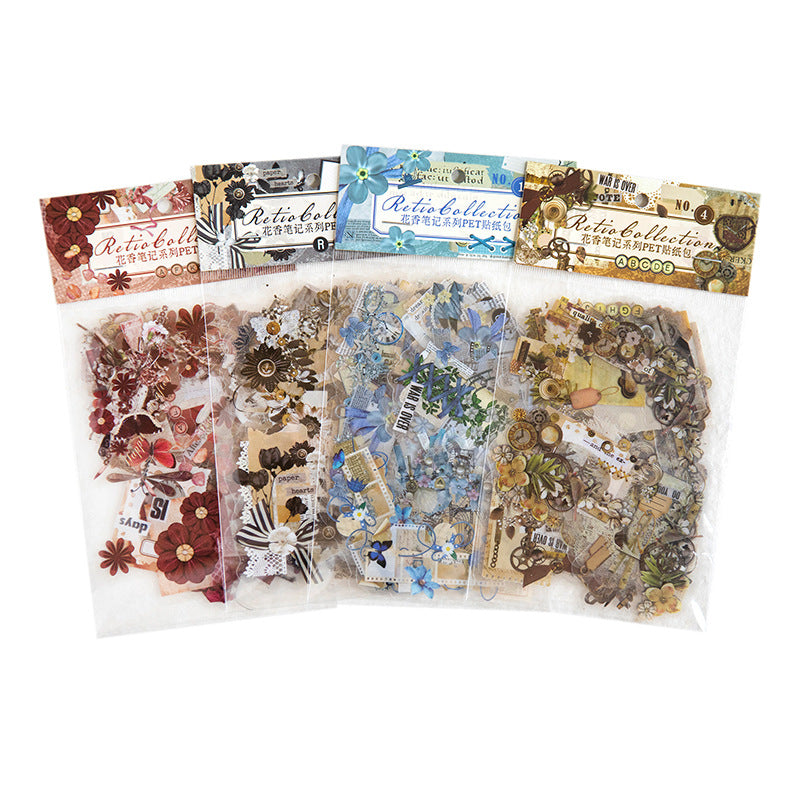 30pcs Vintage Collage Stickers HXBJ