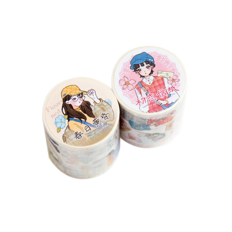 1 Roll Fashion Girl Washi Tape LMSG