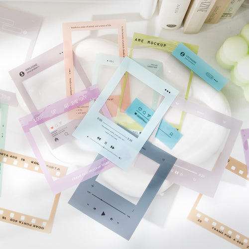 10pcs PET Frame Stickers SJRC
