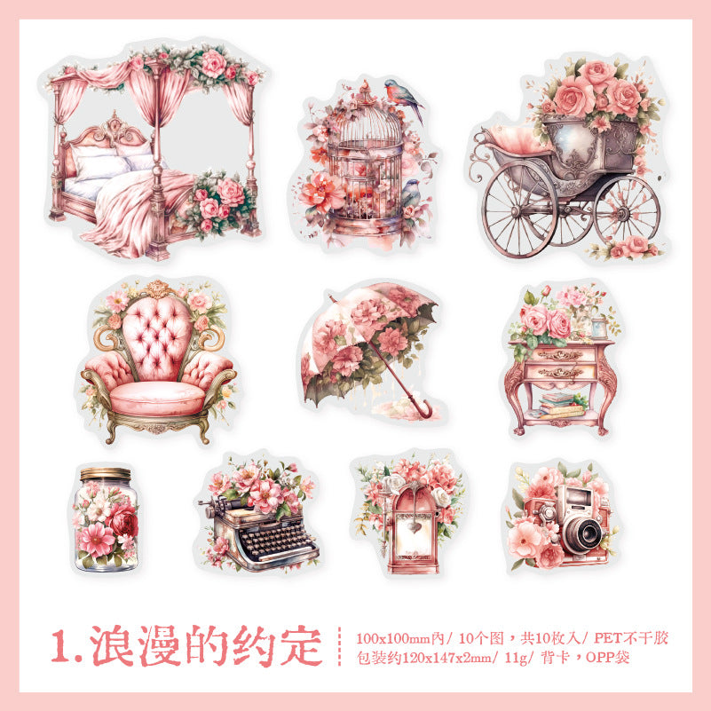 20pcs PET Funiture Stickers YGTj