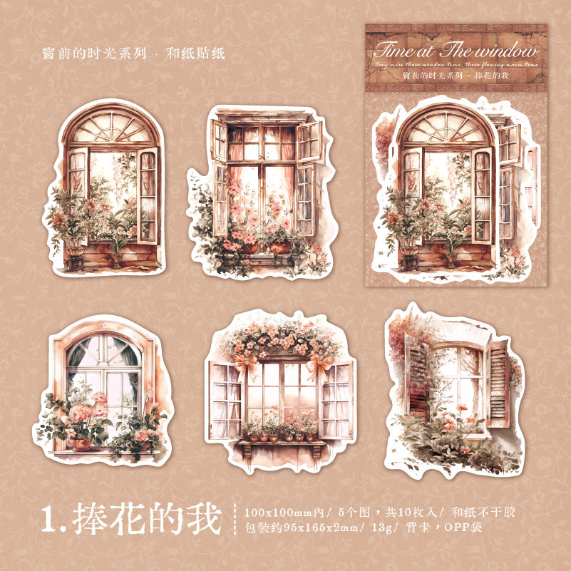 10pcs Window Stickers CQDSG