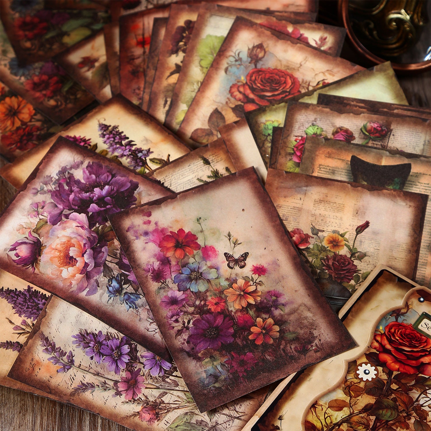 30pcs Garden Scrapbook Paper HYDMM