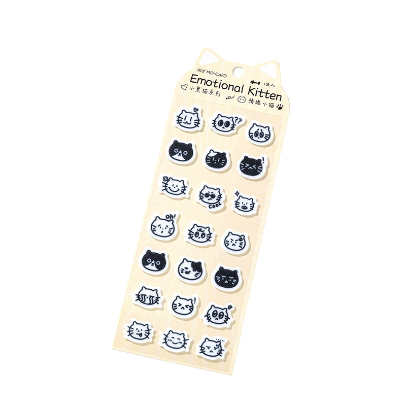 1 Sheeet Cat Stickers XHMX