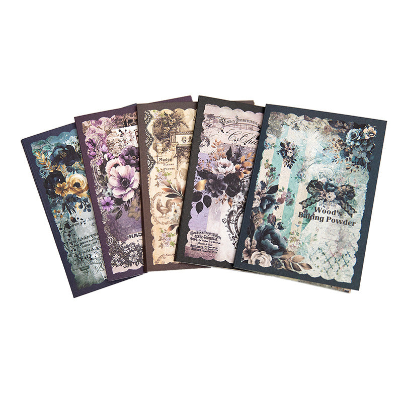 30pcs Vintage Notepad Stickers MJZSH