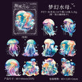 10pcs PET Ocean Stickers HYZX