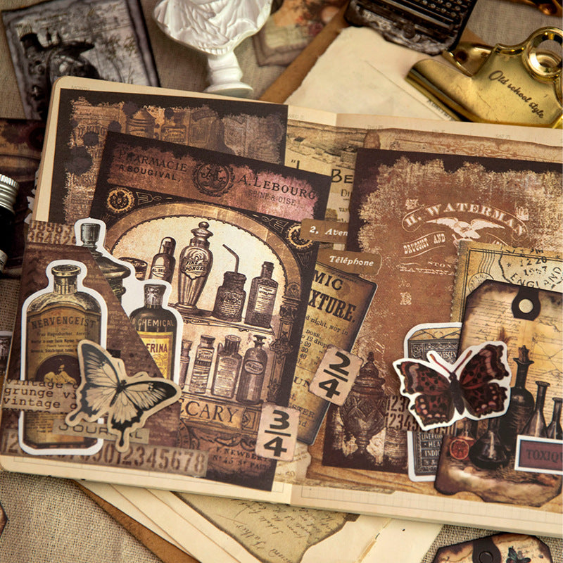90 Pcs Junk Journal Supplies Kit SDDYX