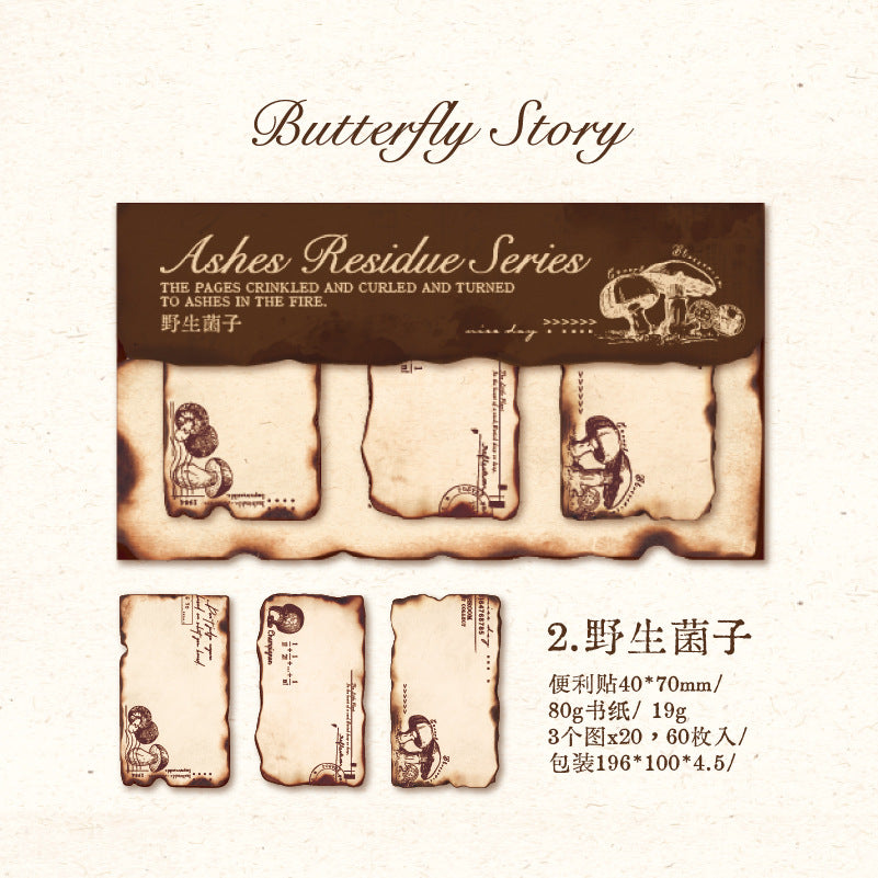 60 Pcs Vintage Notepad HJYY