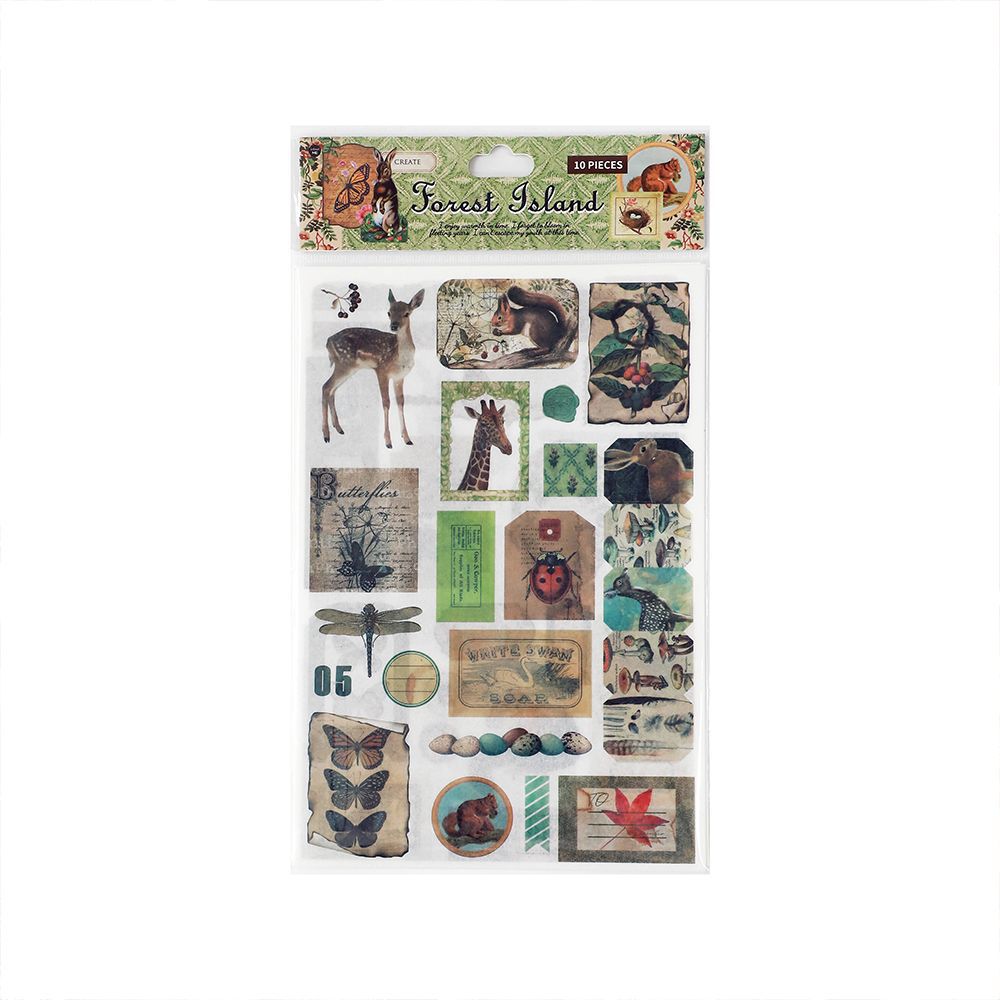 10 Pcs Scrapbook Supplies Kit FGSC