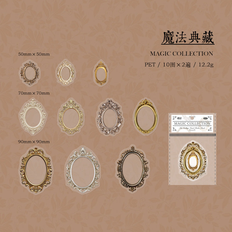 20pcs Frame Stickers XKBWG