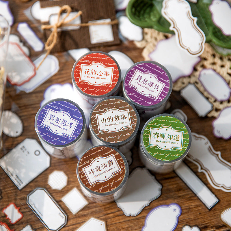 1 Roll Writing Label Tape FHZD