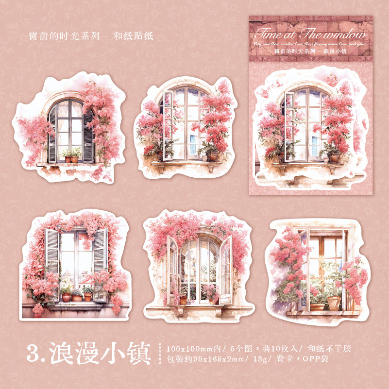 10pcs Window Stickers CQDSG