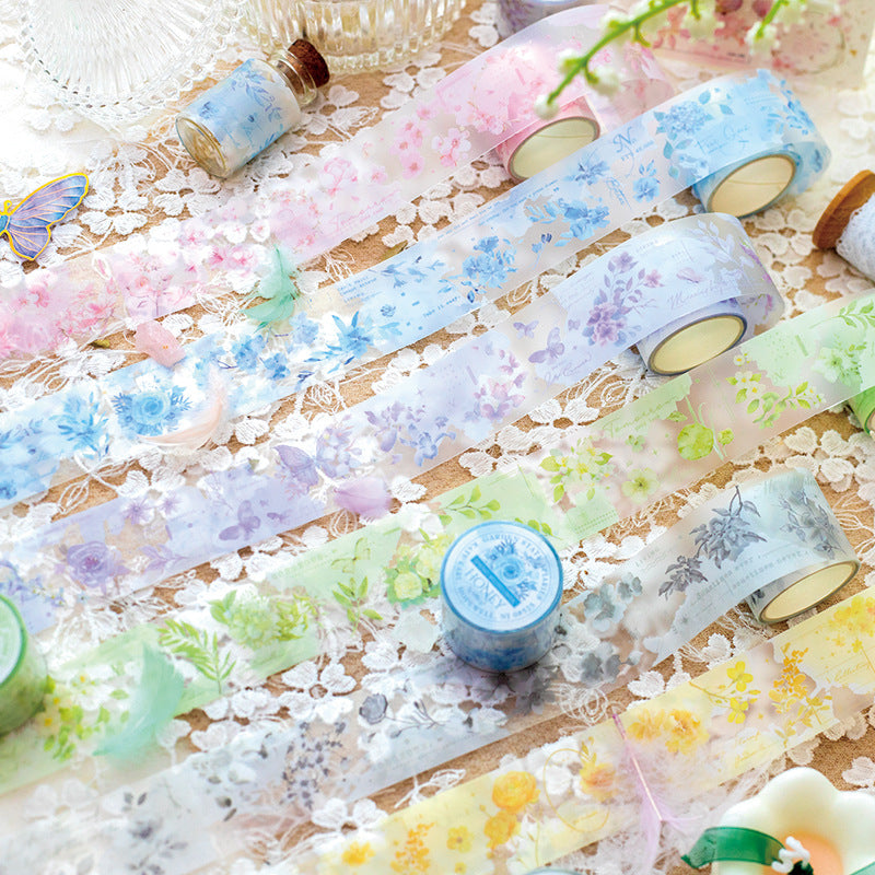1 Roll Flower PET Tape HJXY