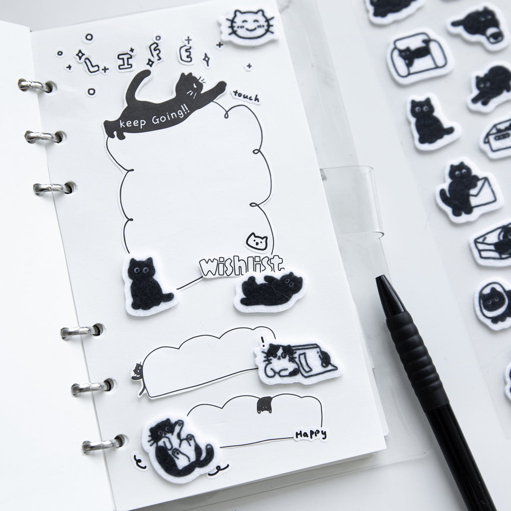 1 Sheeet Cat Stickers XHMX