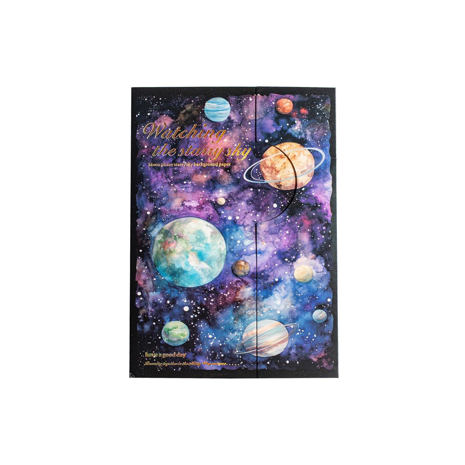 30 Pcs Galexy Scraobook Paper SWXK