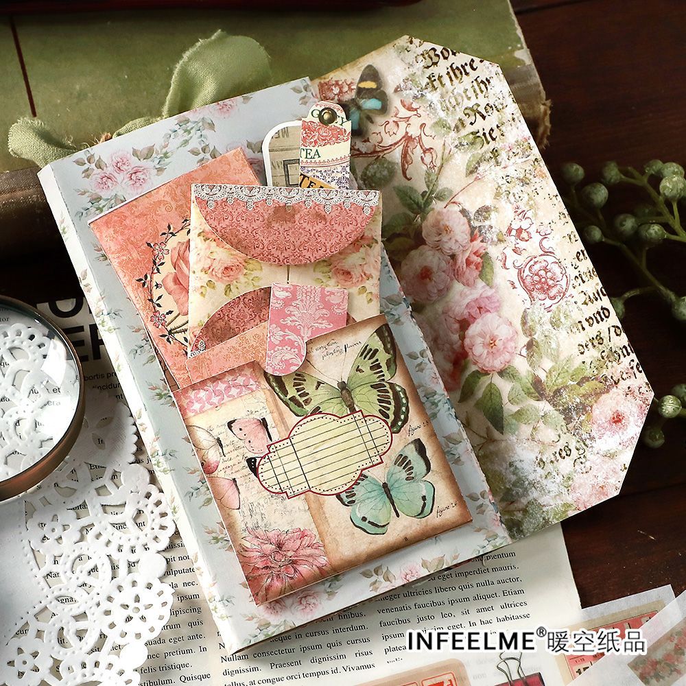 10 Pcs Scrapbook Supplies Kit FGSC