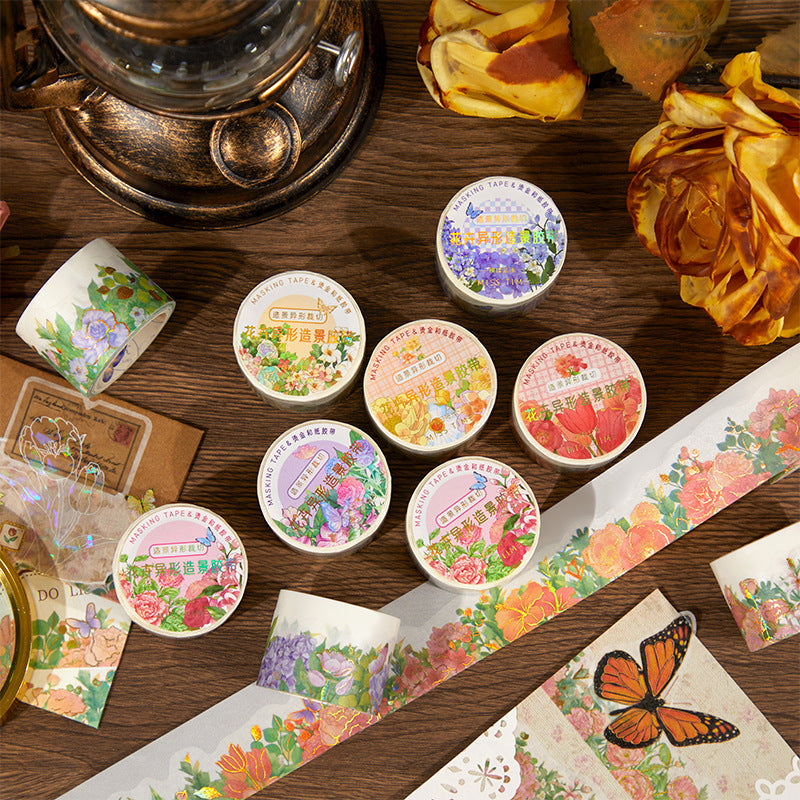 1 Roll Flower Washi Tape ZHXS