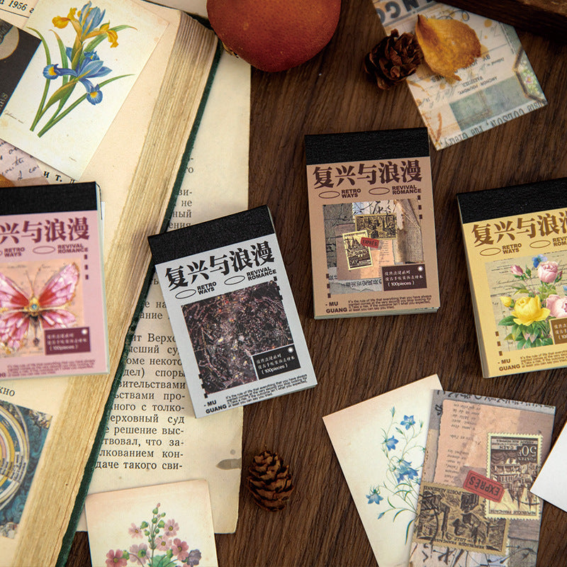 50 Pcs Washi Stickers Book FXLM