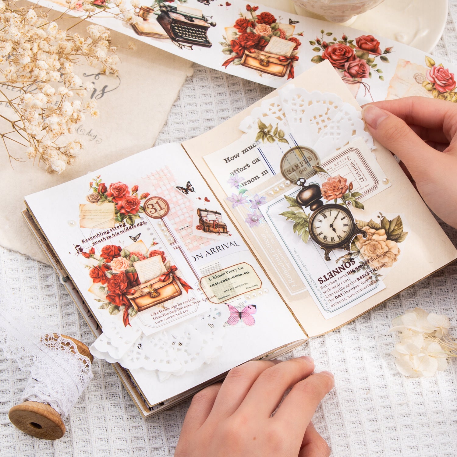 1 Roll Garden Theme Washi Tape ZYRJ