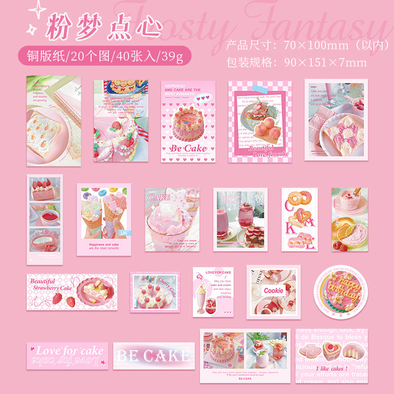 40pcs Cake Stickers TXHM