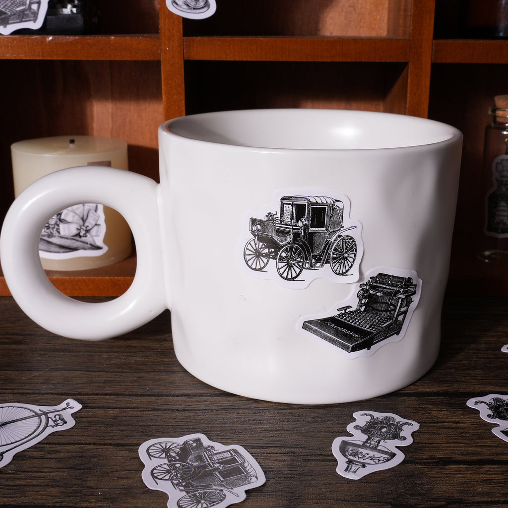 46pcs Old Time Stickers FGWJ