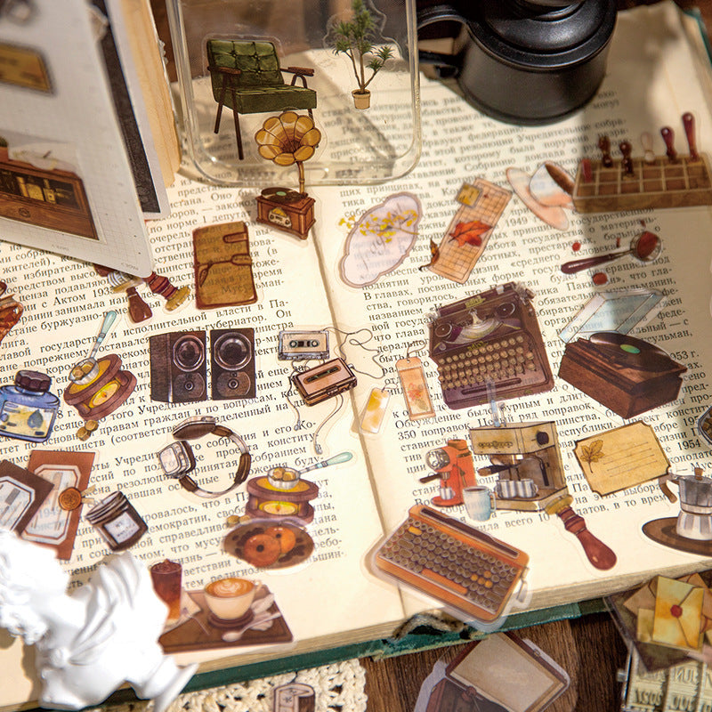 30Pcs Vintage Stickers MHDXP