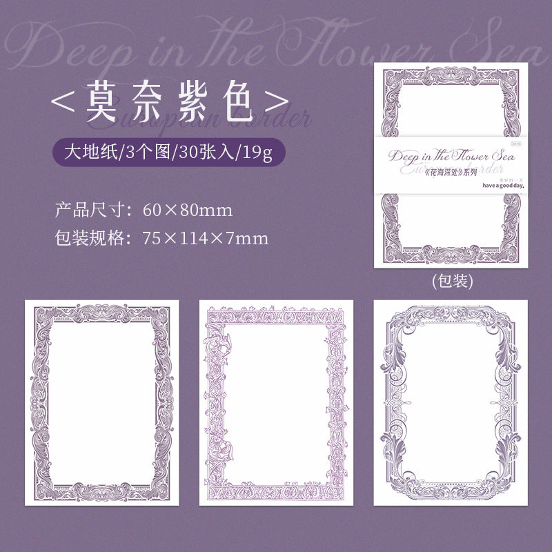 30pcs Vintage Note Pad HHSC