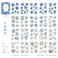 20 sheets PET Flower Stickers SFDHY