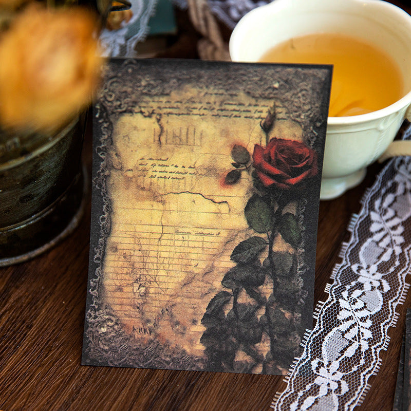 20 sheets Vintage Scrapbook Paper LLXQ