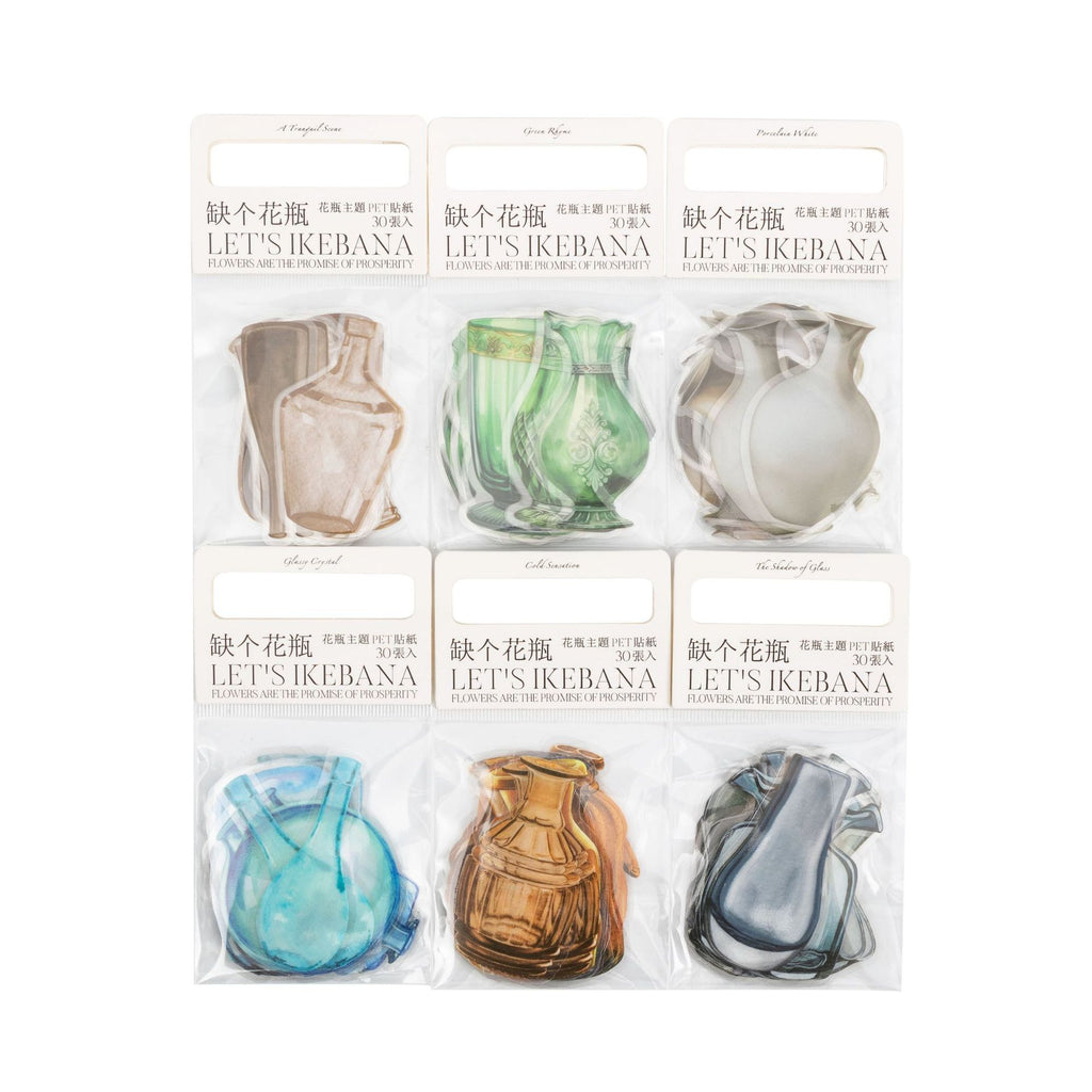 30pcs PET Bottle Stickesr QGHP