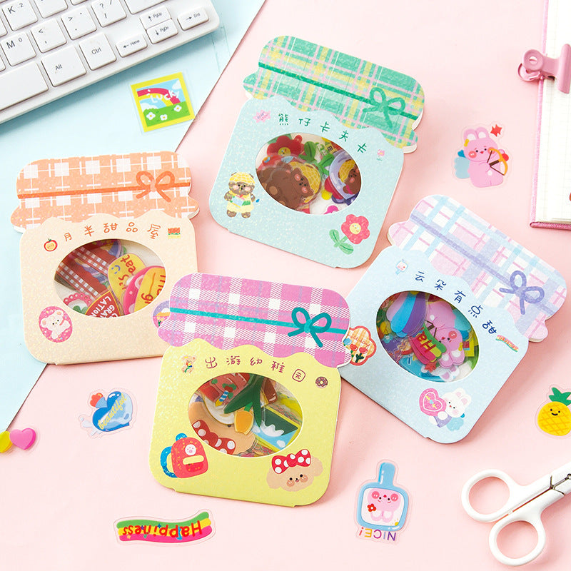 40pcs Cartoon PVC Stickers ZZTP