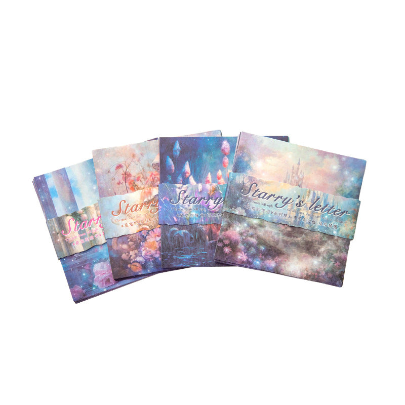 30 Pcs Creative Scrapbook Paper XKDQS