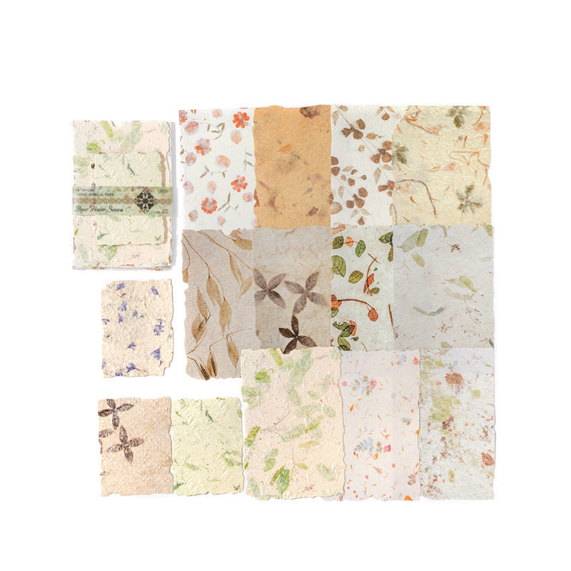 28 Pcs Vintage Embossed Journal Paper ZJG01