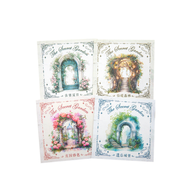 10Pcs Garden Washi Stickers MMHY