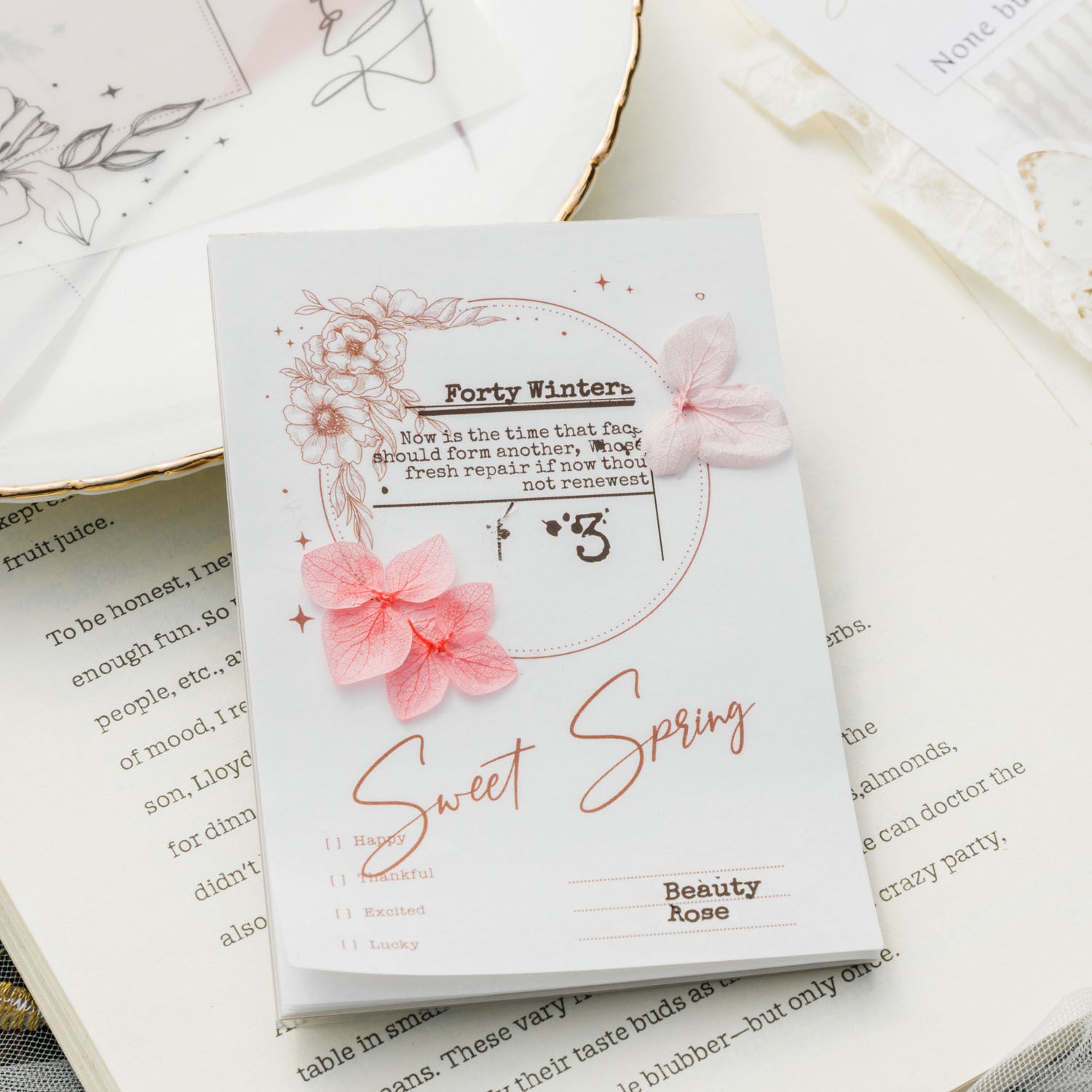 40 Pcs Creative Notepad CRHY