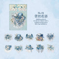 20Pcs Flower PET Stickers HXMMWH