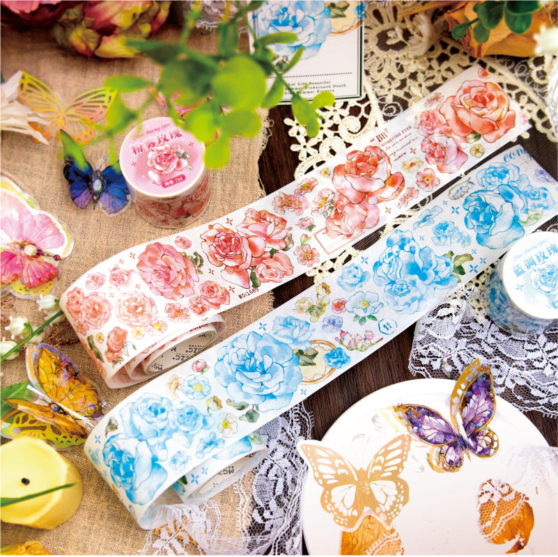 1 Roll Rose Washi Tape MGLN