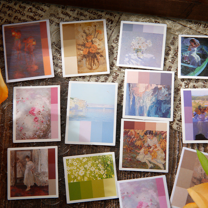 50pcs Scrapbook Stickers CRHL