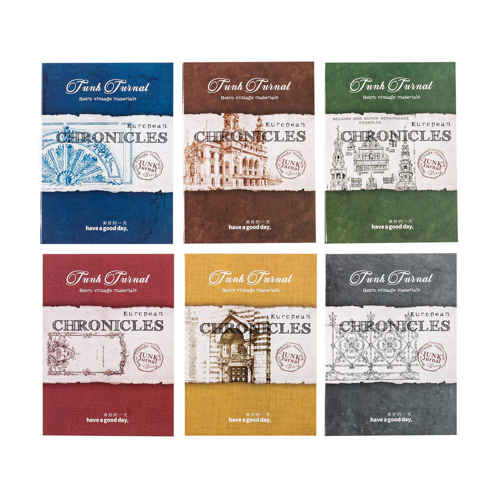 30pcs Vintage Scrapbook Paper OZJX