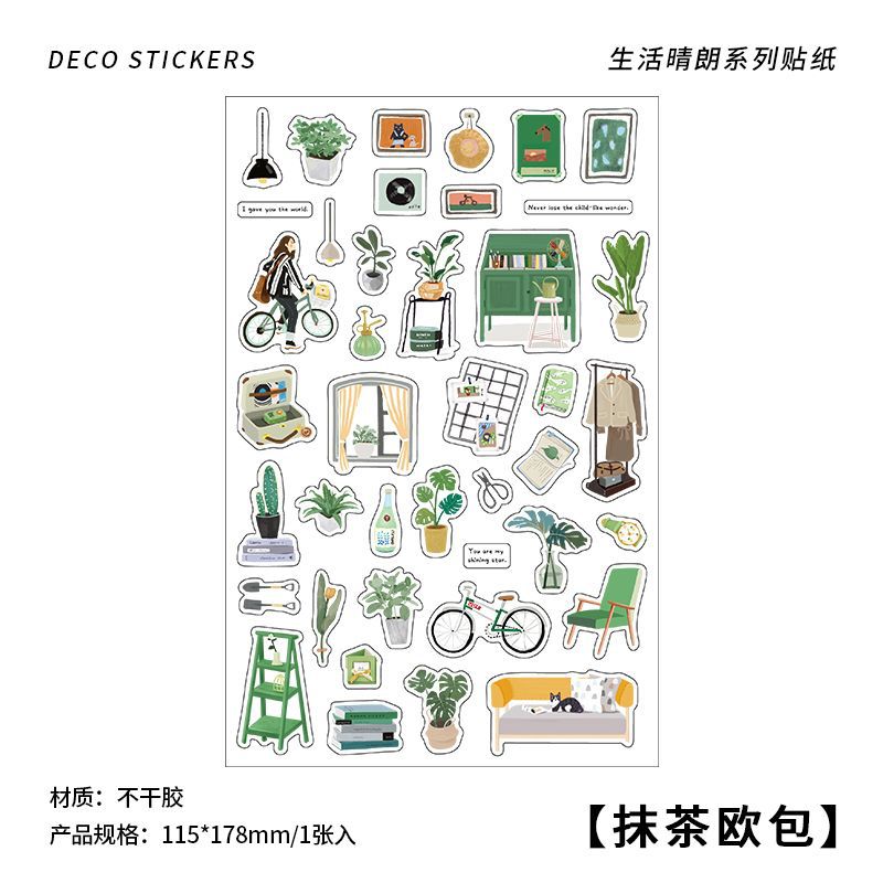 1 Sheet Life Stickers SHQL