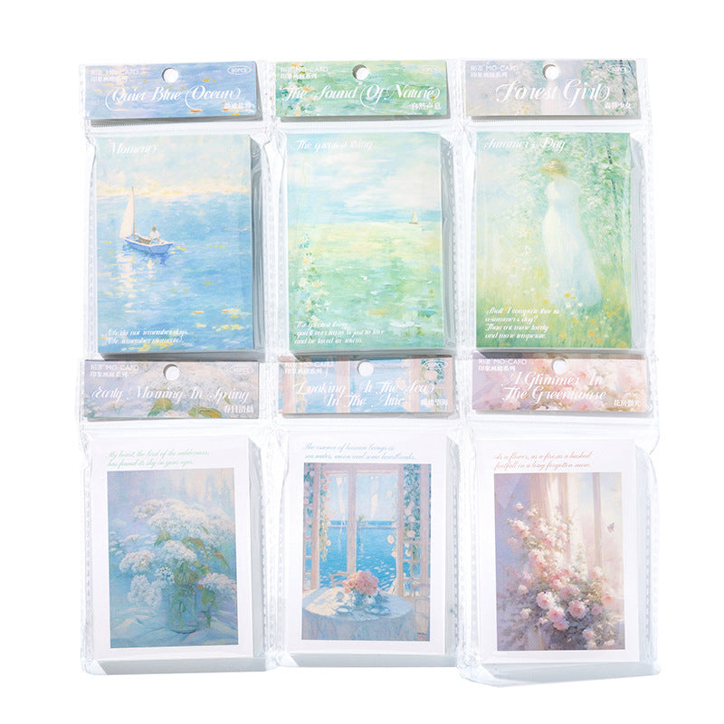 80 sheets Oil Painting Notepad YXHL