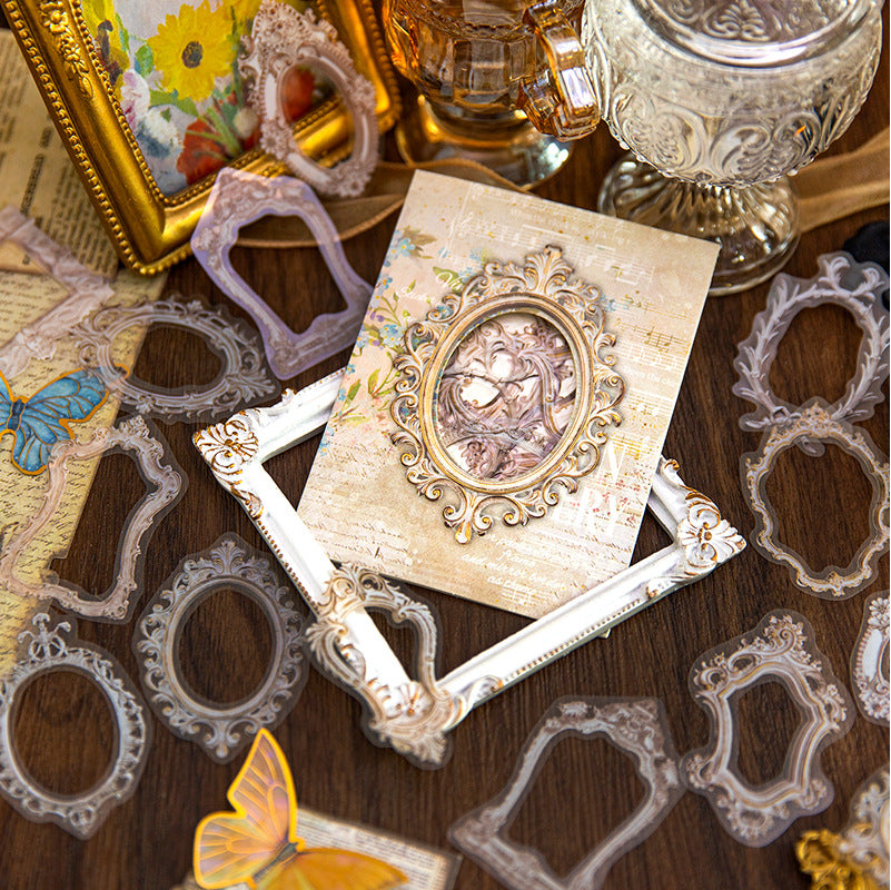 20pcs PET Frame Stickers DGSM