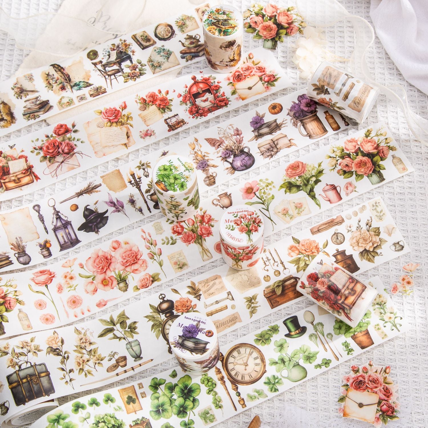 1 Roll Garden Theme Washi Tape ZYRJ