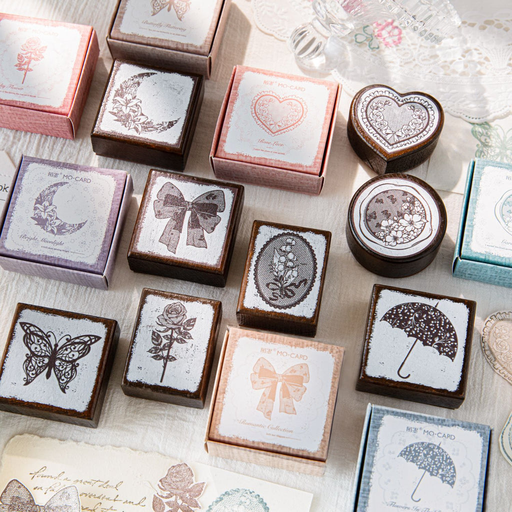 1 Pc Vintage Wood Stamp SYWD